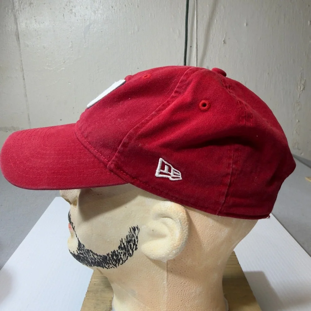 Washington Nationals MLB Baseball Cap Red New Era 9TWENTY Adjustable Strap‎